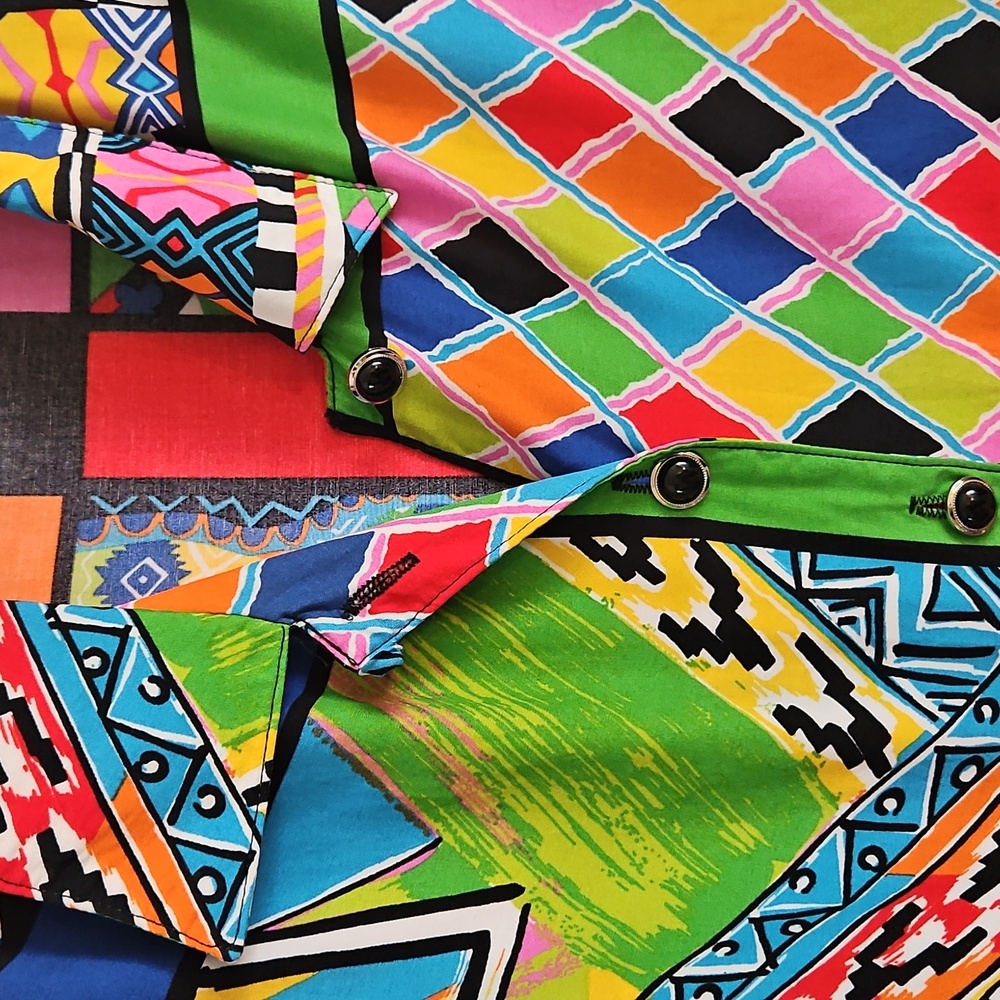 Colorful Geometric Shirt - Picture 8 of 8